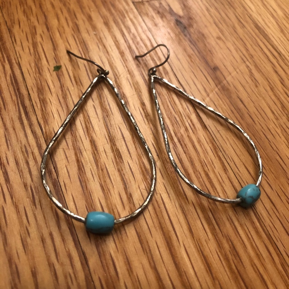 Gemstone earrings